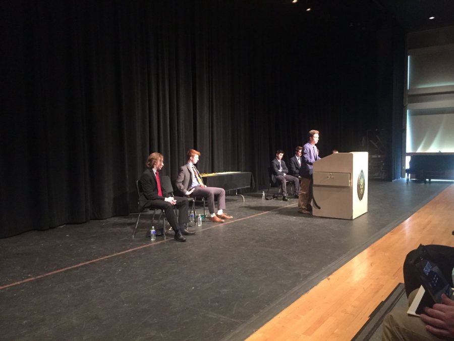 The+Senior+Speech+Competition+was+held+at+McQuaid+Jesuit+in+April.