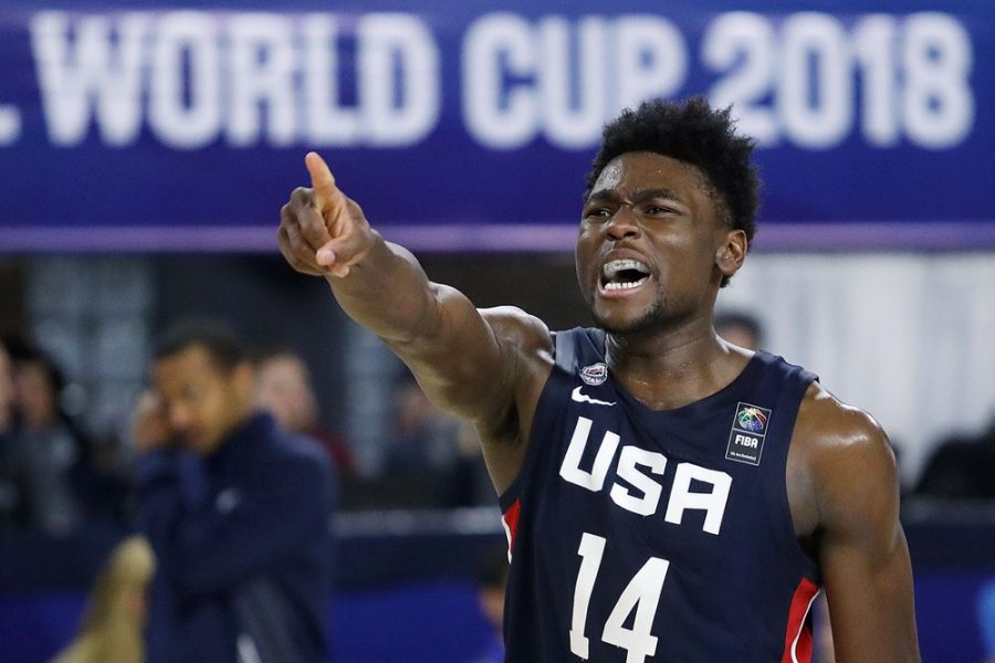 Former+McQuaid+Student-athlete+Isaiah+Stewart+plays+for+team+USA+in+Argentina.+