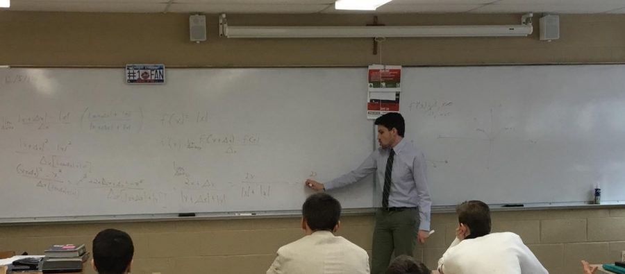 Mr. Robert Bonfiglio has returned to his alma mater to teach mathematics.