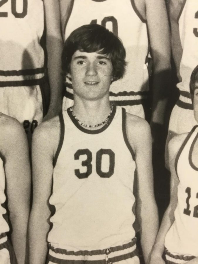 A young Mr. Brady on his high school basketball team at John F. Kennedy High School in Somers, New York. Mr. Brady also played baseball and football during high school.