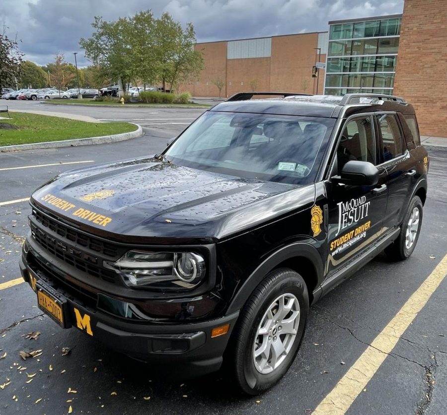 The Ford Bronco is now part of McQuaids Driver Education program. 