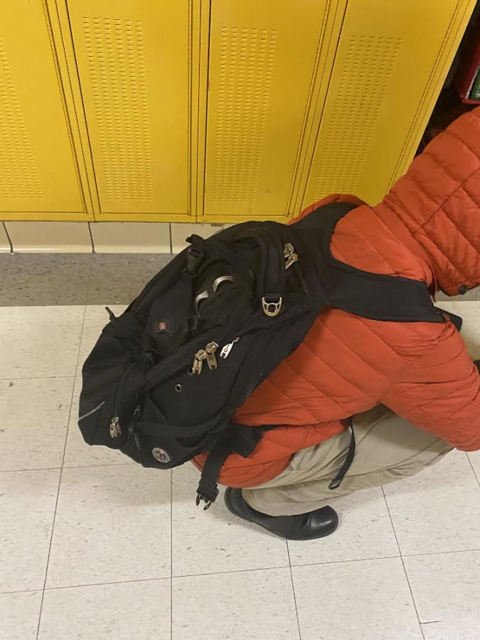 Backpacks banned for a second time