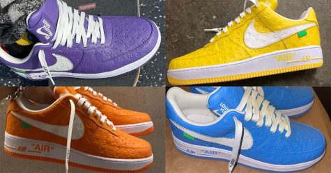 Louis Vuitton and Nike Air Force 1 Friends & Family Yellow